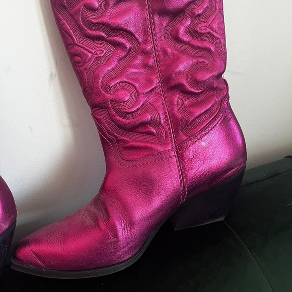 STEVE MADDEN WEST METALLIC FUSCHIA - Picture 5 of 8